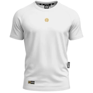 T-shirt SLIM Sygnet - Biały