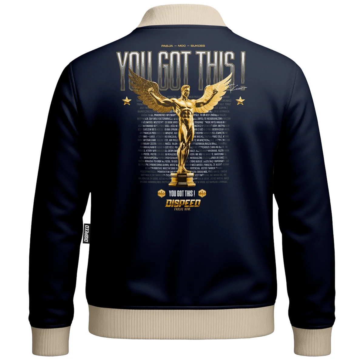 Bluza Baseball You Got This - Granatowa