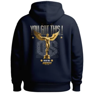 Bluza z kapturem Oversize You Got This - Granatowa