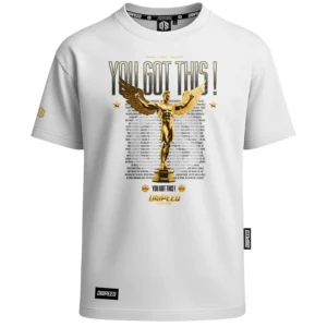 T-shirt Oversize You Got This - Biały