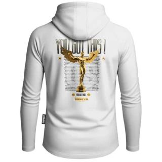 UltraLight Hoodie You Got This - Biała