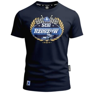 T-shirt bawełniany Stal Rzeszów - Victory 1960/1961 - Granatowy