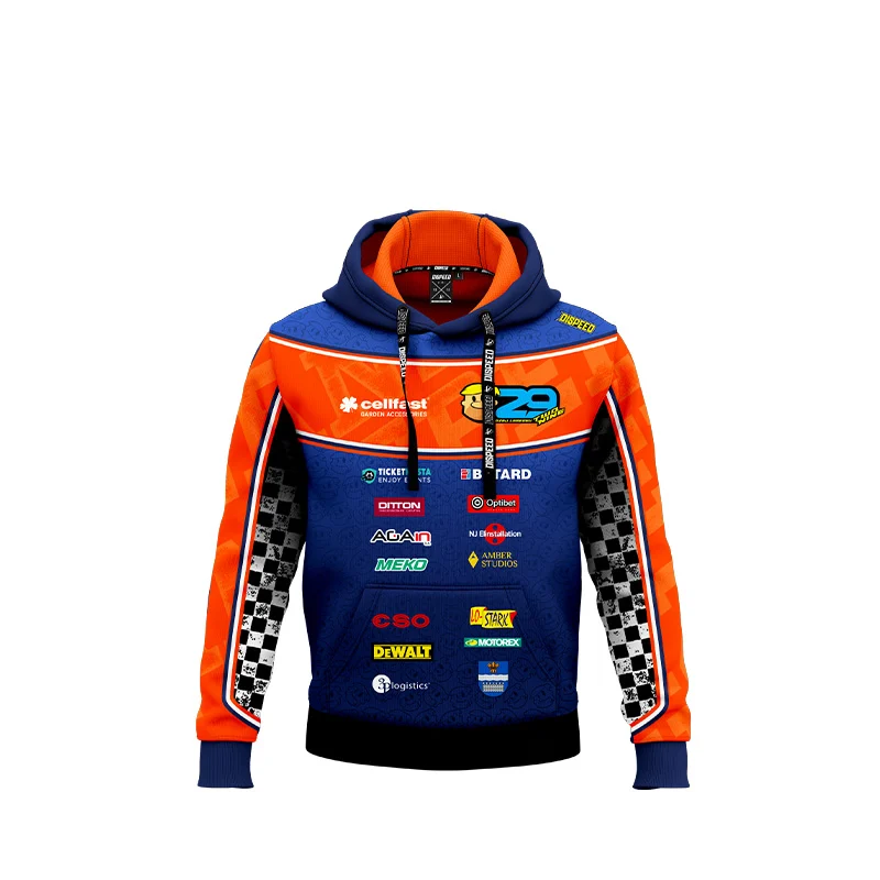 Dziecięca bluza z kapturem "kangurka" Team Andzej Lebedew #29